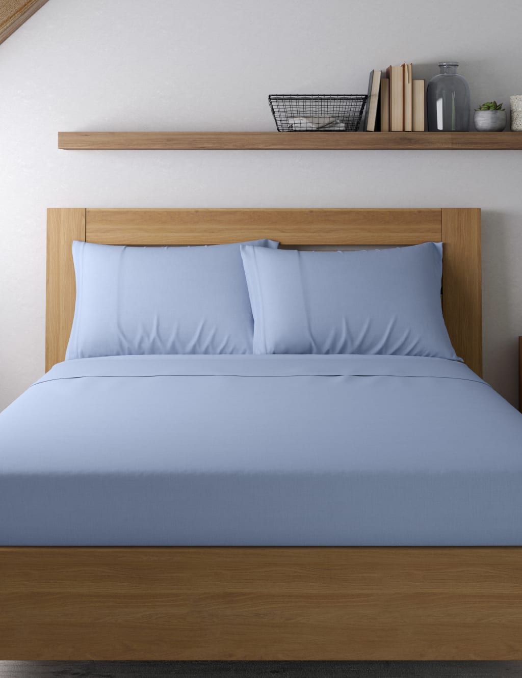 Navy Pillowcases M&S