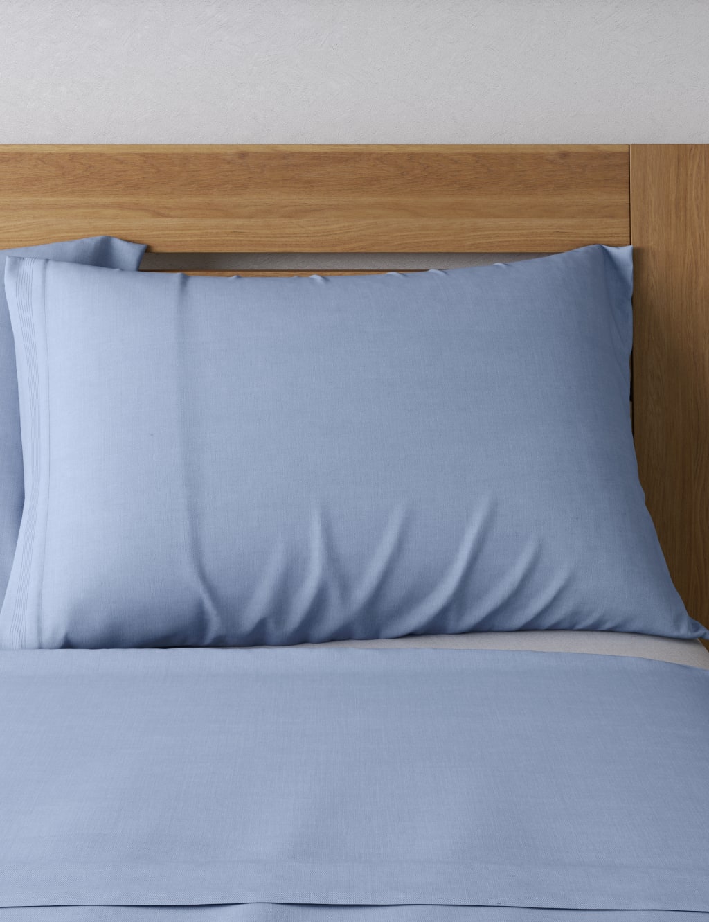 2pk Cotton Rich Percale Pillowcases image 2