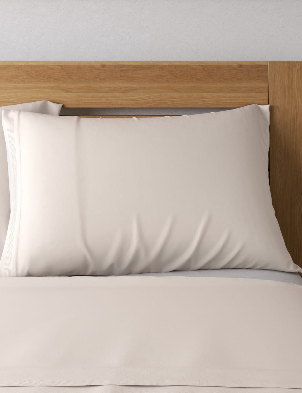 2 Pack Cotton Rich Percale Pillowcases