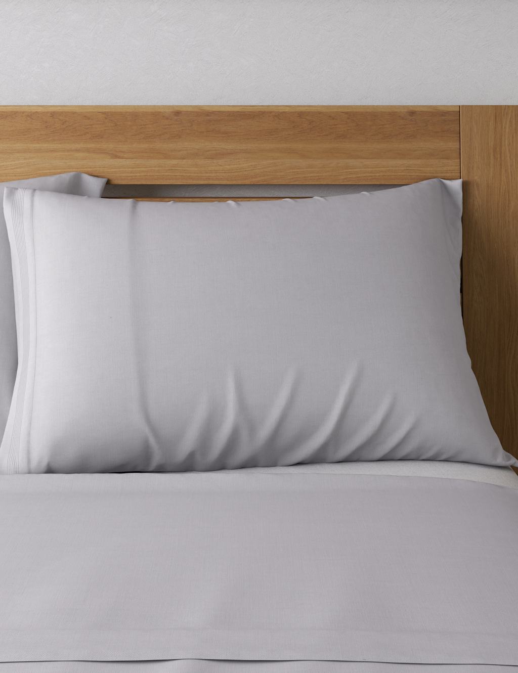 2pk Cotton Rich Percale Pillowcases image 2
