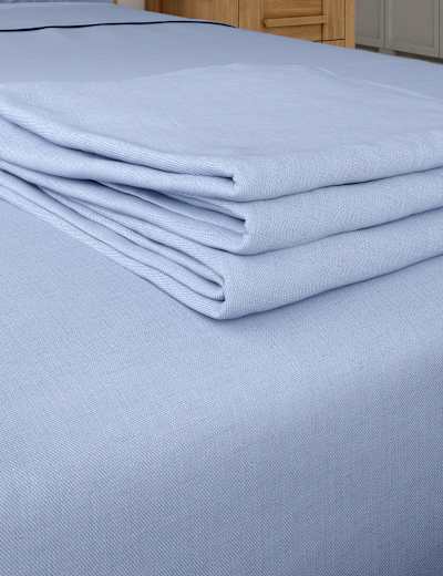 Cotton Rich Percale Flat Sheet