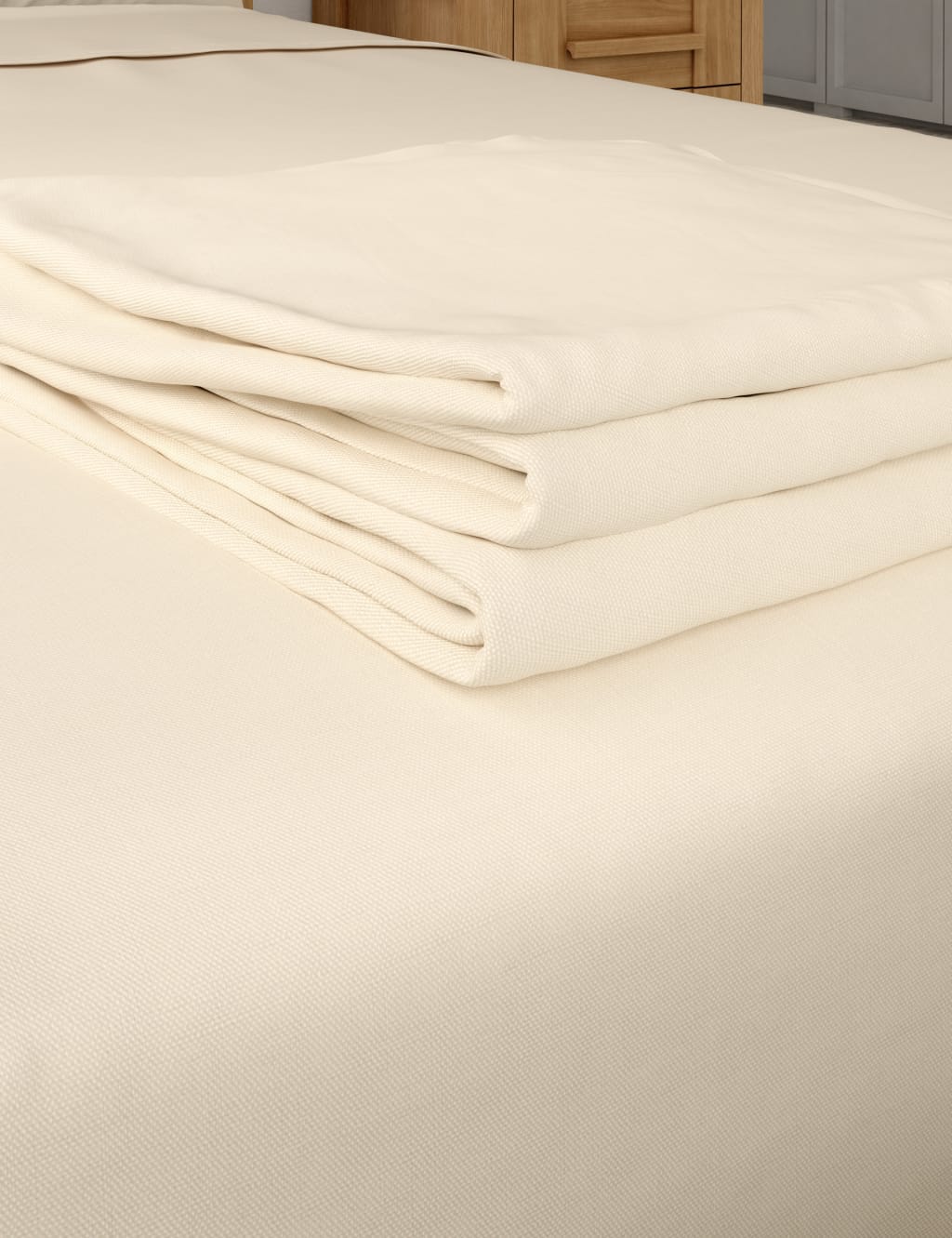 Cotton Rich Percale Flat Sheet image 1