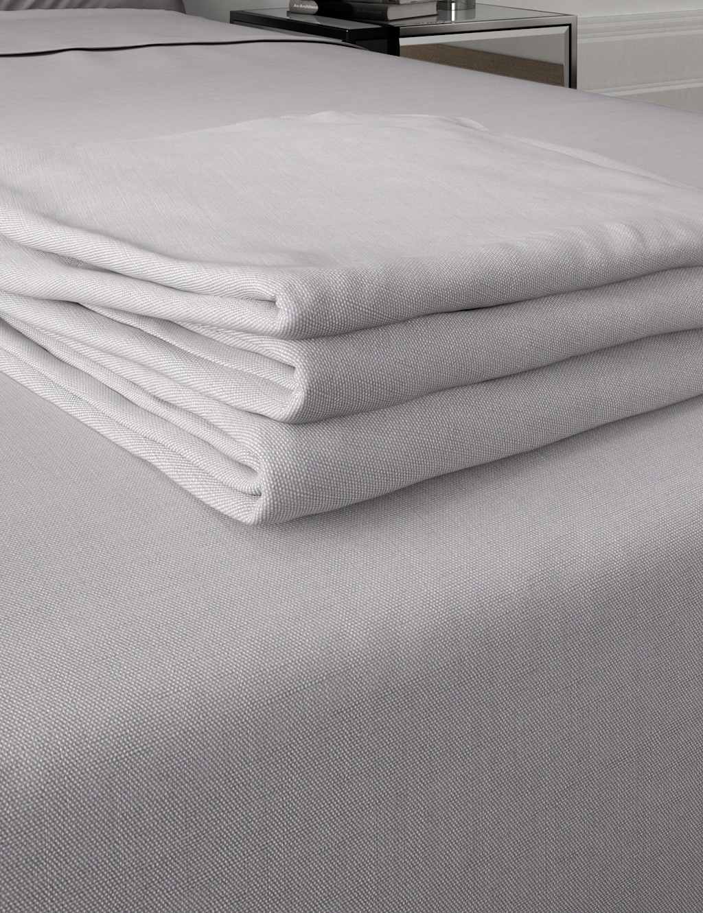 Cotton Rich Percale Flat Sheet image 1