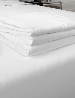 Cotton Rich Percale Flat Sheet - SG