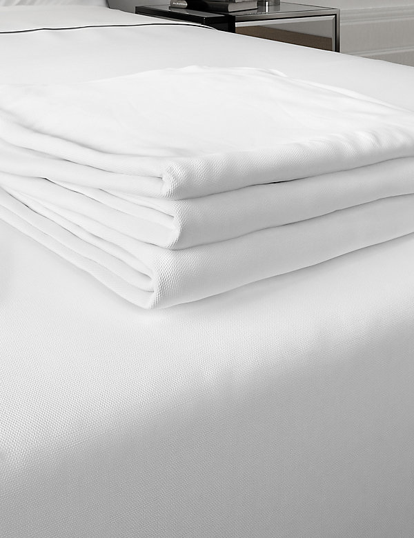 Cotton Rich Percale Flat Sheet - AT