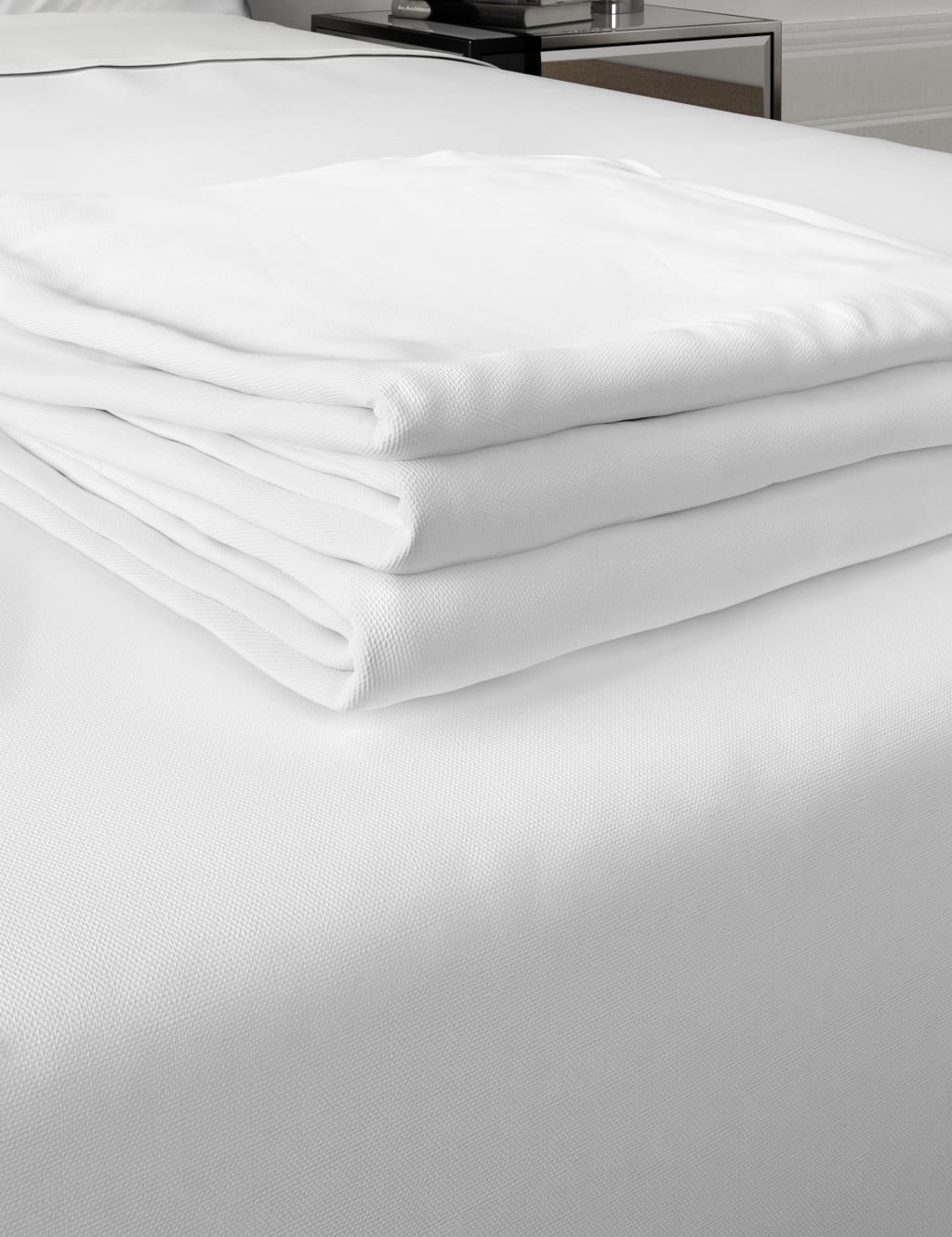 Cotton Rich Percale Flat Sheet