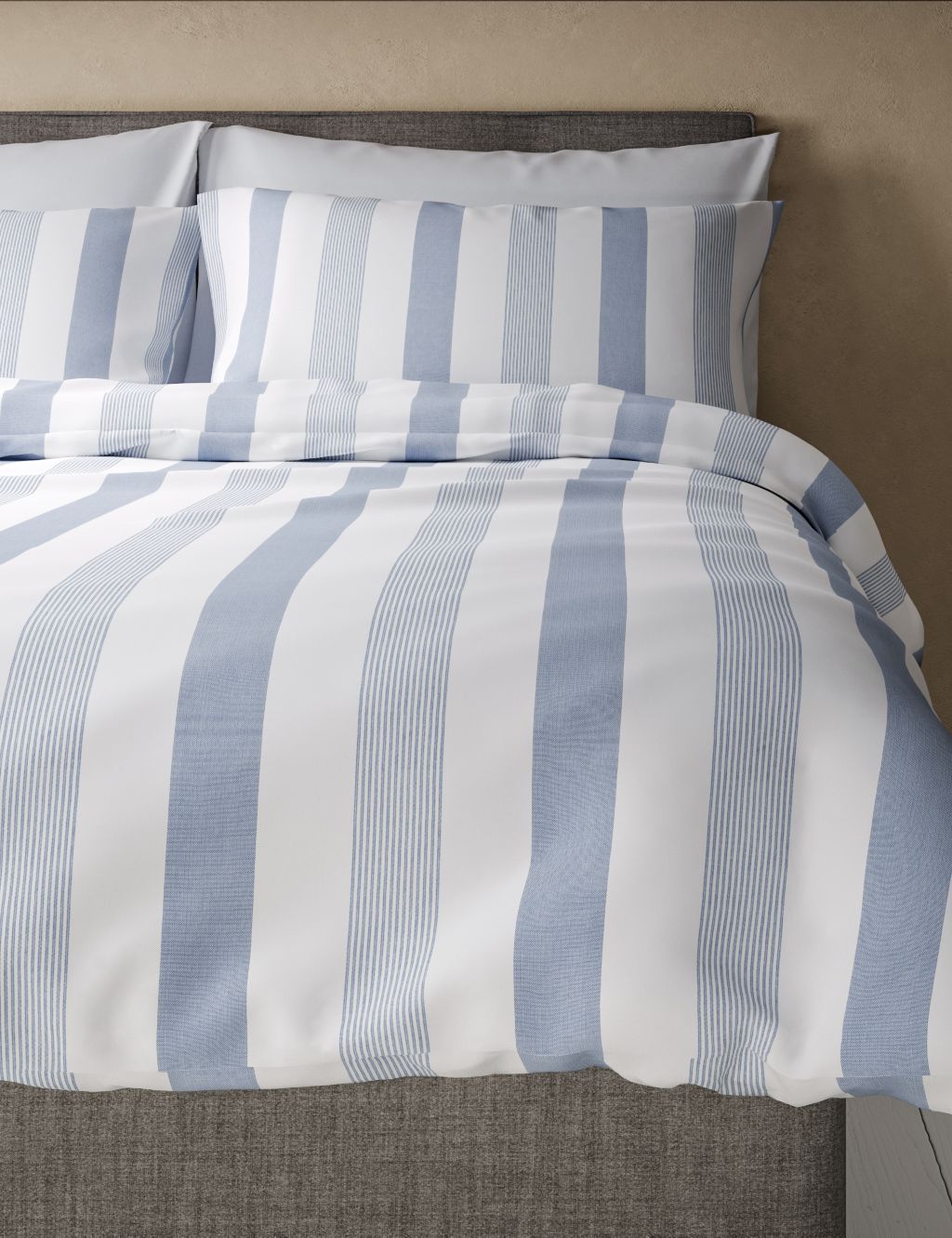 Hadley Pure Cotton Striped Bedding Set image 4