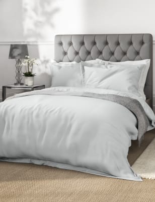 

Autograph Einfarbiger Supima®-Bettbezug (Fadenzahl 750) - Light Grey, Light Grey