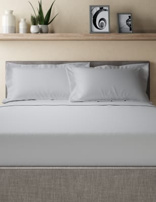 

Autograph Funda de almohada tamaño king Supima® de 750 hilos - Gris Claro, Gris Claro