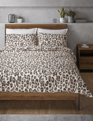 leopard bedding