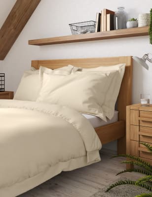 M&S Egyptian Cotton 400 Thread Count Percale Duvet Cover