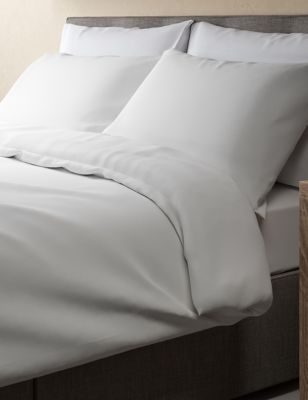 Pure Cotton Percale 300 Thread Count, Marks And Spencer White Cotton Duvet Cover