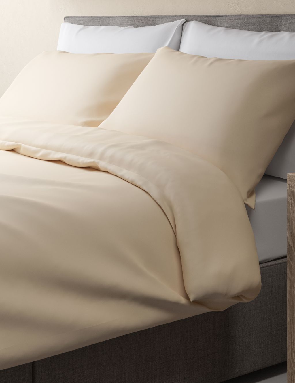 Egyptian Cotton Sateen 400 Thread Count Duvet Cover image 2