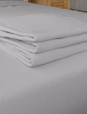 Drap plat en coton égyptien satiné avec une densité de tissage de 400&nbsp;fils - LU