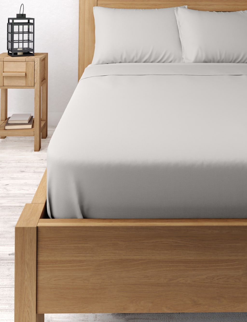 Egyptian Cotton Sateen 400 Thread Count Flat Sheet image 3