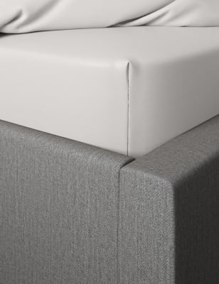 

M&S Collection Egyptian Cotton 400 Thread Count Deep Fitted Sheet - Pearl Grey, Pearl Grey