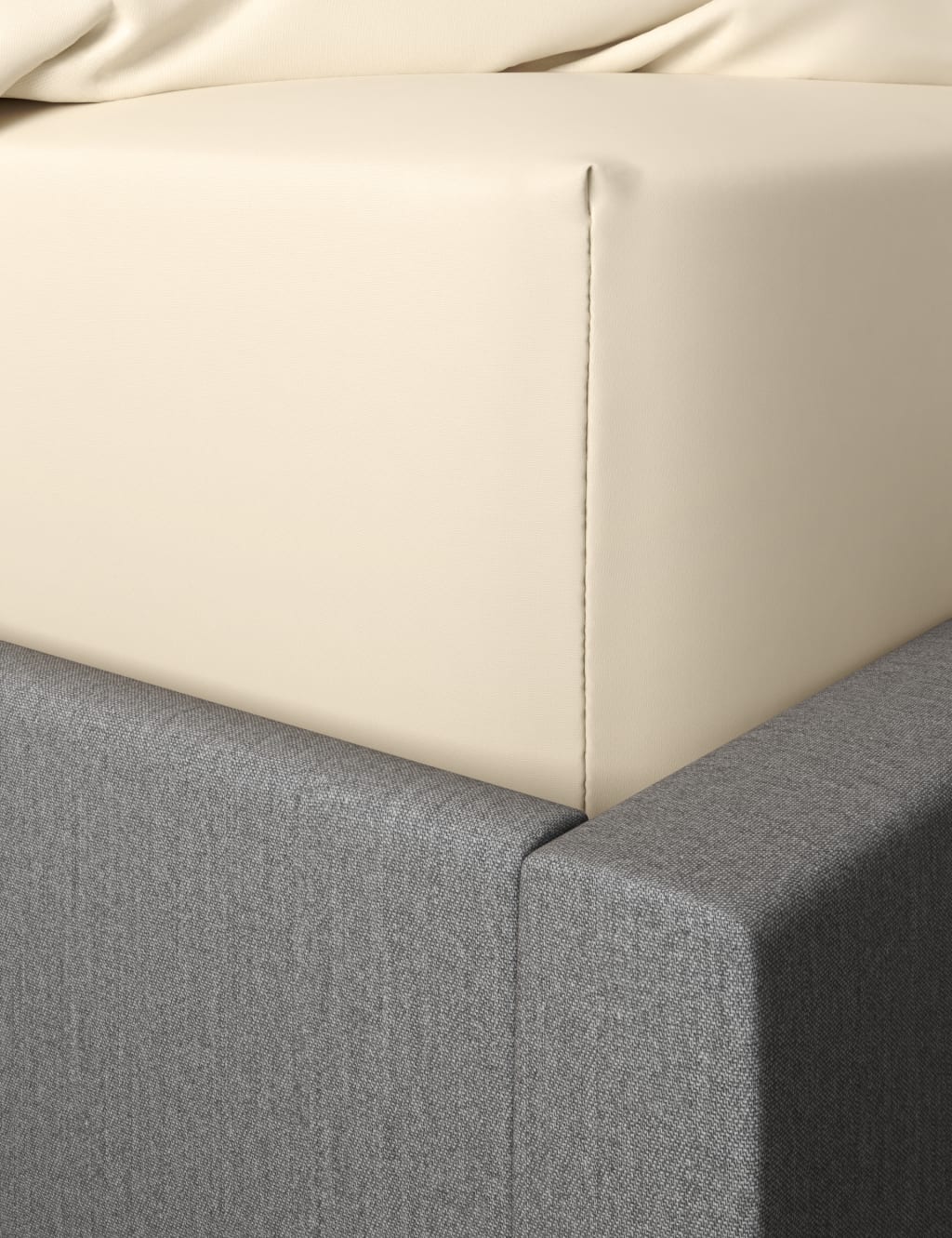 Egyptian Cotton 400 Thread Count Extra Deep Fitted Sheet image 1