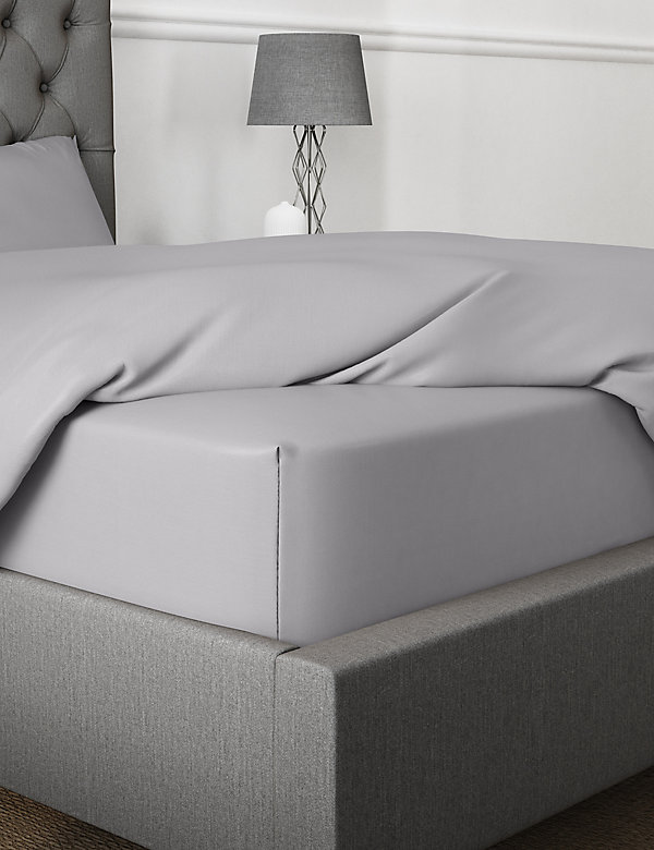 Egyptian Cotton 400 Thread Count Extra Deep Fitted Sheet - MV