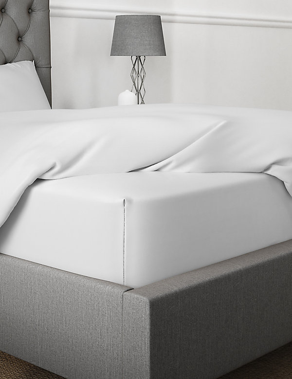 Egyptian Cotton 400 Thread Count Extra Deep Fitted Sheet - GR