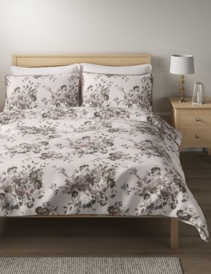 Floral Print Cotton Bedding Set Bedding Sets Marks And Spencer Us