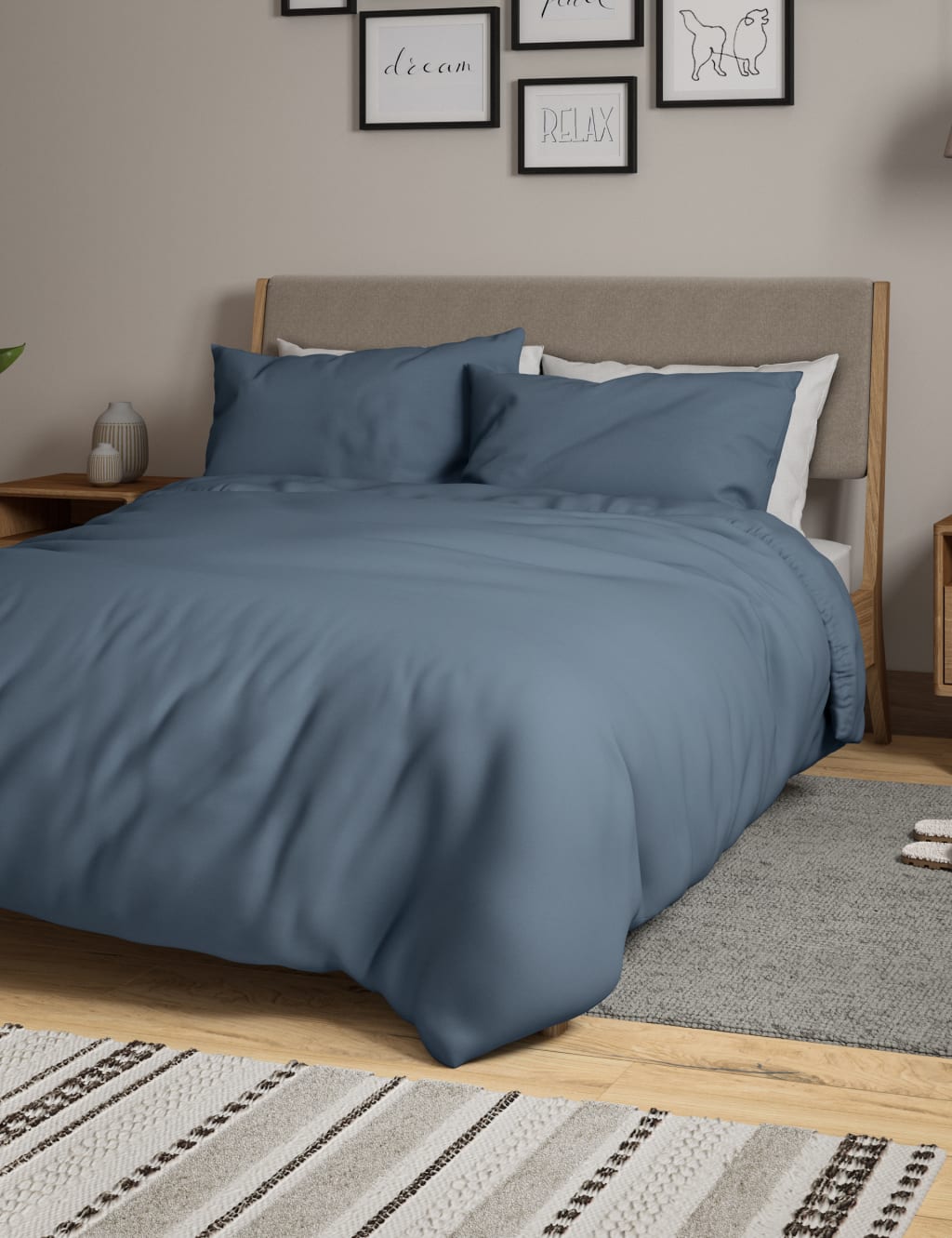 Bamboo Cotton Blend Sateen Duvet Cover image 2