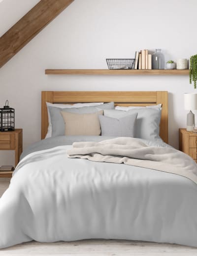 Bamboo Cotton Blend Sateen Duvet Cover