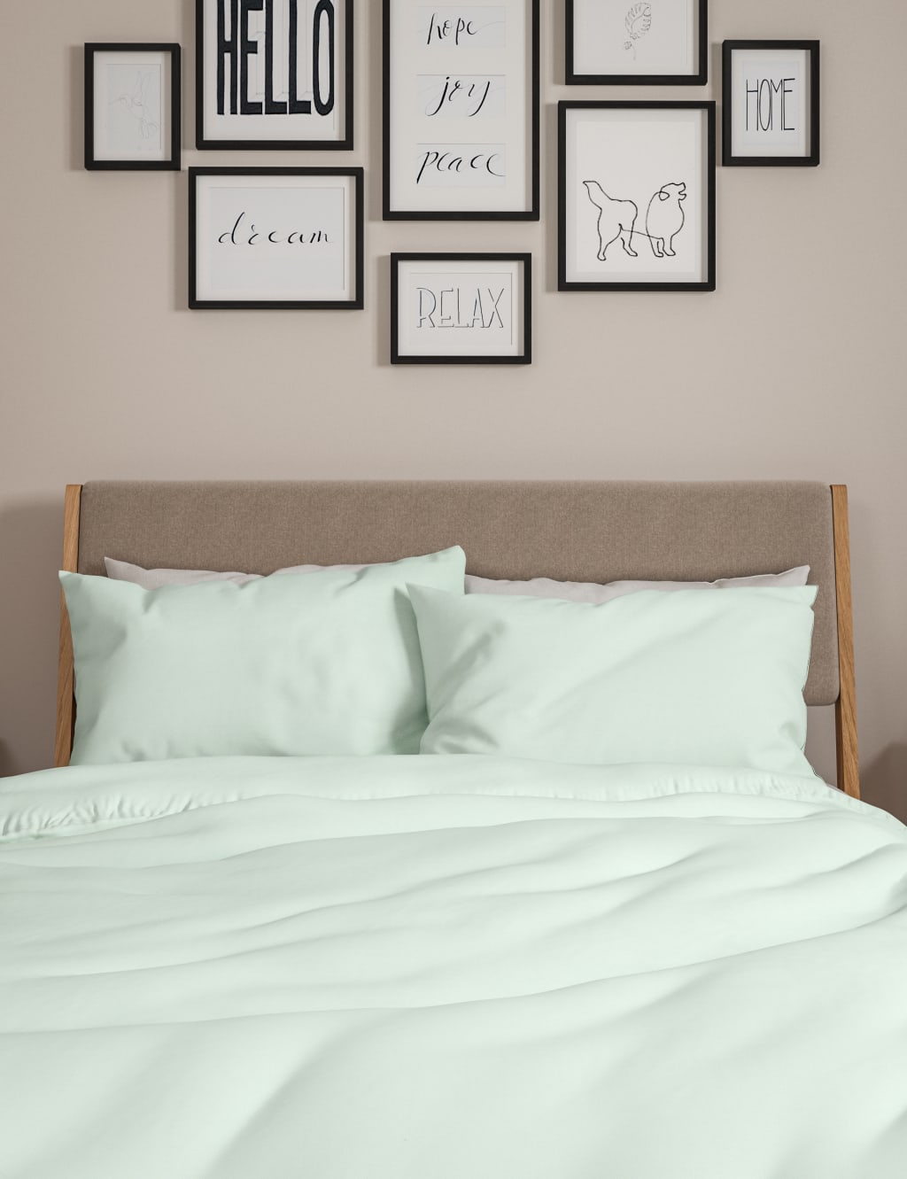 Bamboo Cotton Blend Sateen Duvet Cover image 1