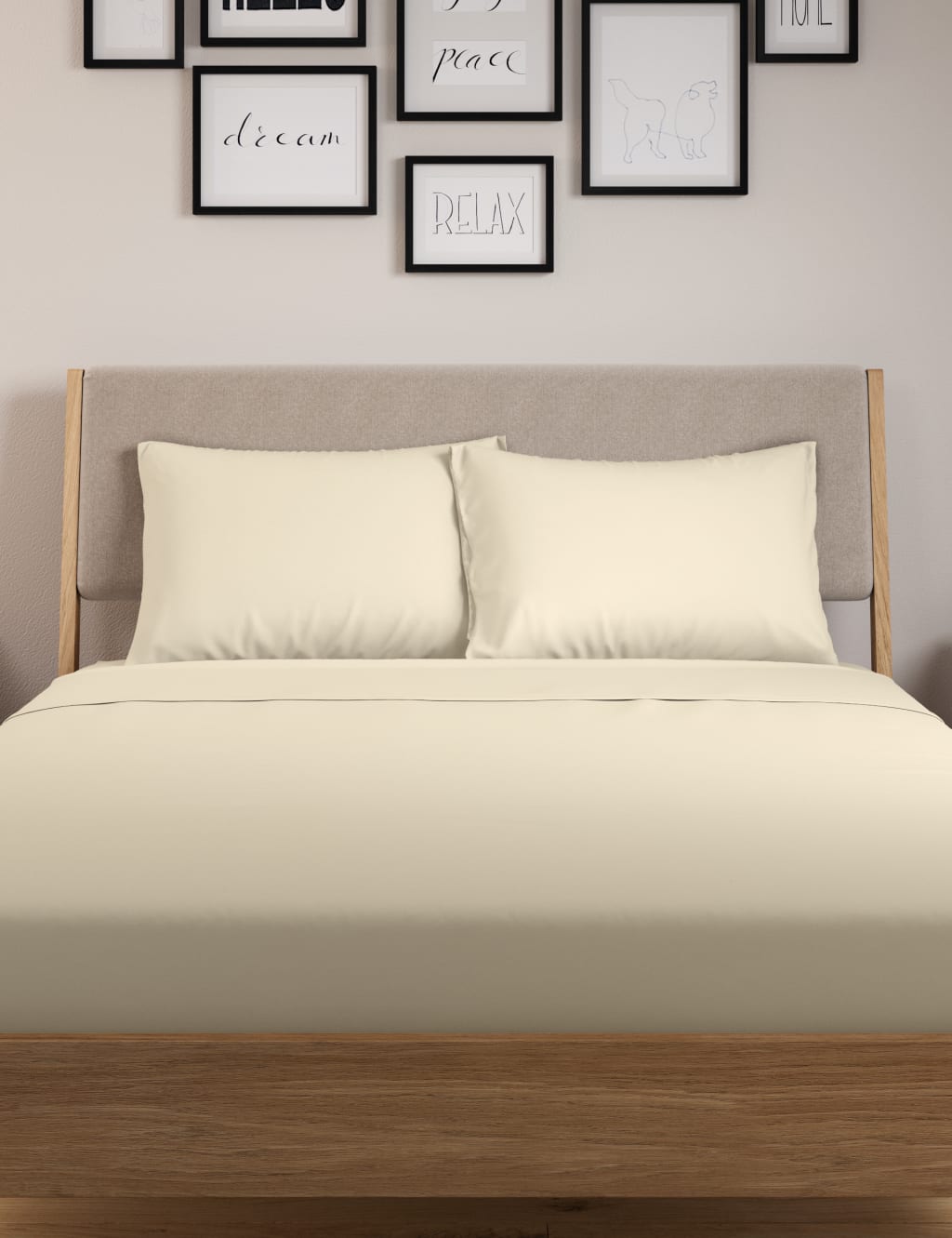 Cream Pillowcases M&S