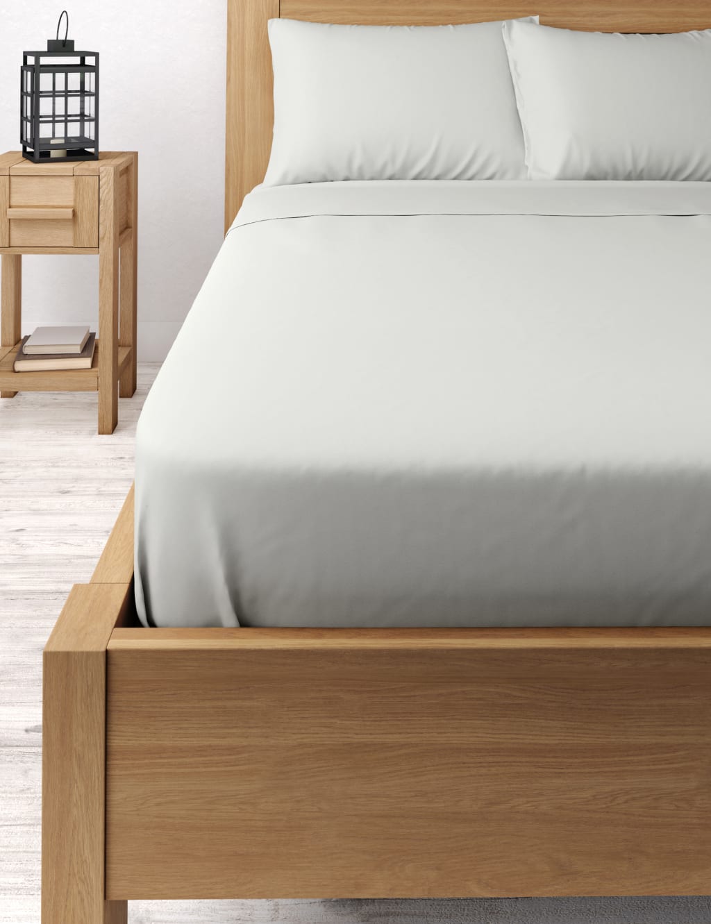 Bamboo Cotton Blend Sateen Flat Sheet image 4