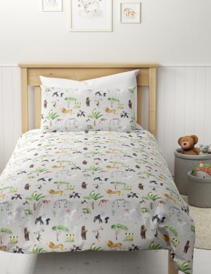 Safari Reversible Bedding Set Children S Bedding Marks And