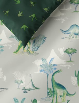 Dinosaur Print Reversible Bedding Set Bedding Sets Marks And