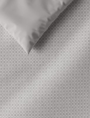 Cotton Mix Waffle Bedding Set | M&S
