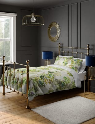 

Bettwäscheset aus reiner Baumwolle mit Botanikmuster - Green Mix, Green Mix