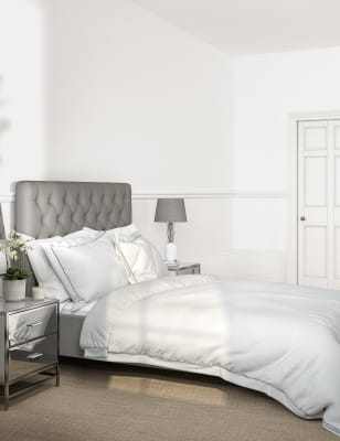 

Bettwäscheset aus reiner Baumwolle mit geometrischem Jacquardmuster - White Mix, White Mix