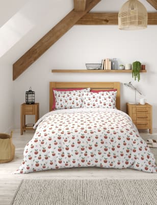 

Ropa de cama con diseño de pudin navideño con algodón - Multi, Multi