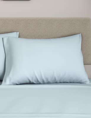 

Body Sensor™ 2er-Pack Kopfkissenbezüge für angenehme Körpertemperatur - Mittelblau, Mittelblau