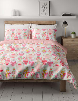 Parure de lit &agrave; motif vase