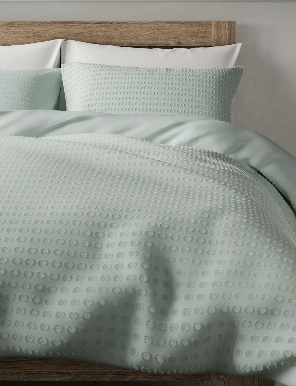 Pure Cotton Spotty Textured Bedding Set image 3