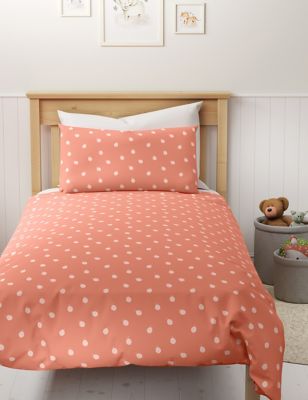 

2 Pack Cotton Blend Ladybird Bedding Sets - Soft Coral, Soft Coral