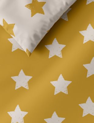 M&S Jersey Star Bedding Set
