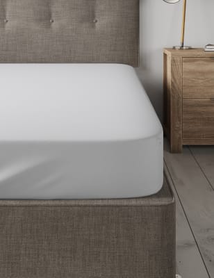 

Dreamskin® Pure Cotton Fitted Sheet - Light Grey, Light Grey