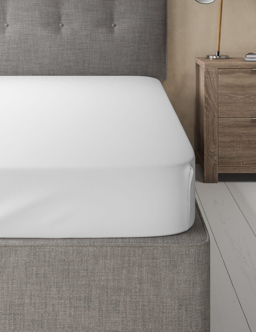 Pure Cotton Jersey Fitted Sheet image 1
