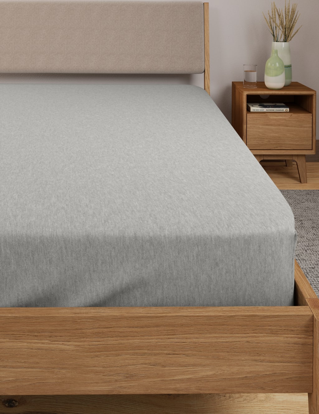 Pure Cotton Deep Fitted Sheet image 2