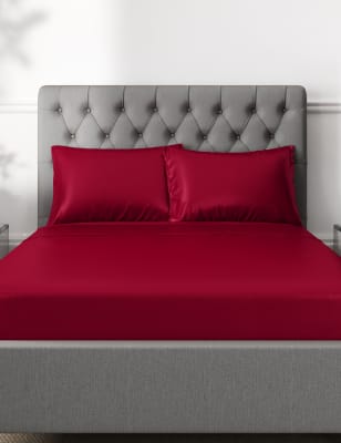 

Kissenbezug aus reiner Seide - Rot, Rot