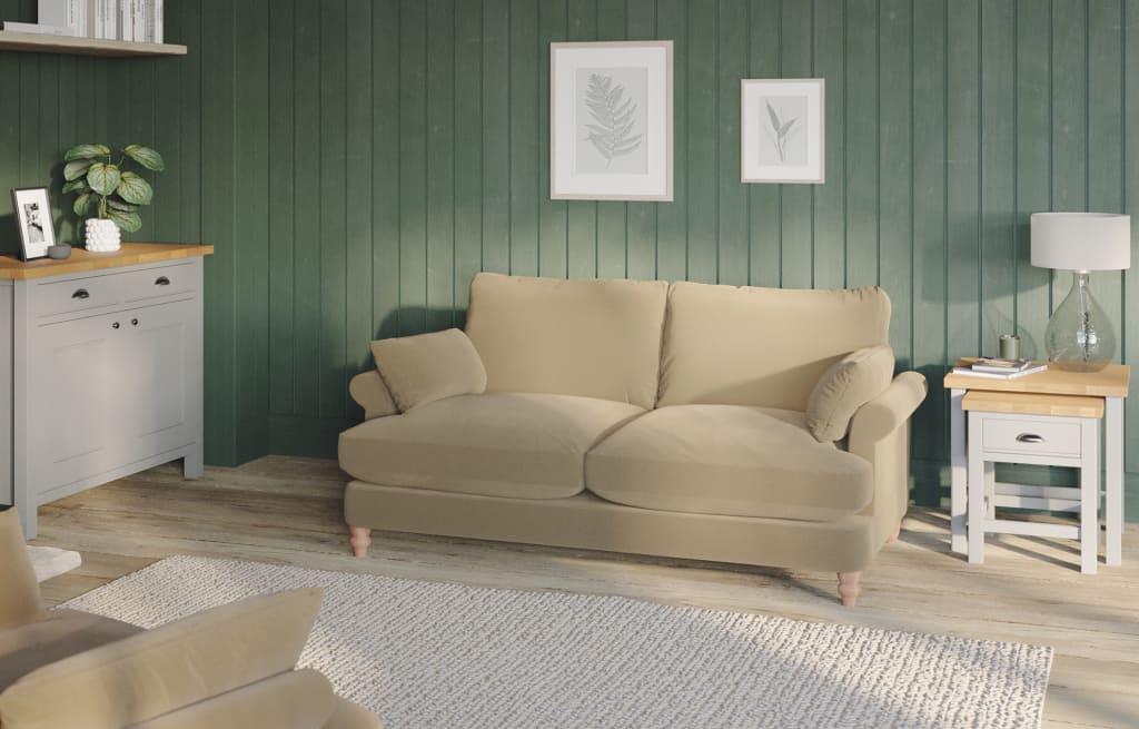 M&s best sale velvet sofa