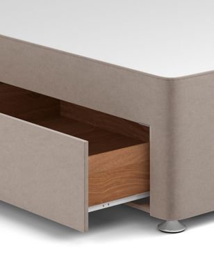 M&S Classic firm top 1+1 drawer divan 3ft