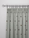 Bee Pencil Pleat Blackout Curtains