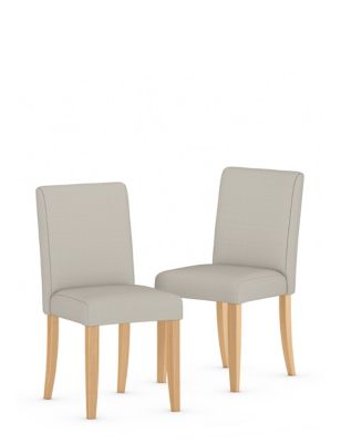 Set of 2 Milton Plain Dining Chairs