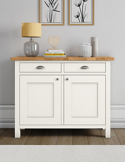 marks and spencer padstow sideboard - 1size - ivory, ivory
