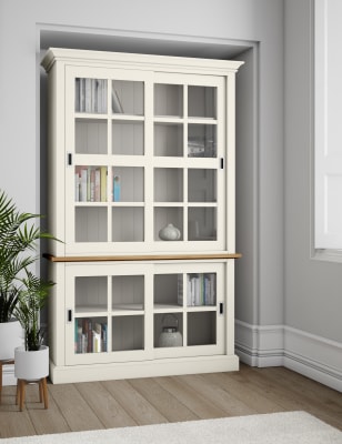 large teddy bear display case